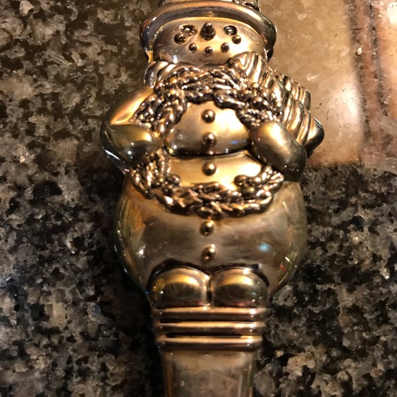 International Silver Company holiday utensil set of 3 serving pieces - Picture 3 of 8